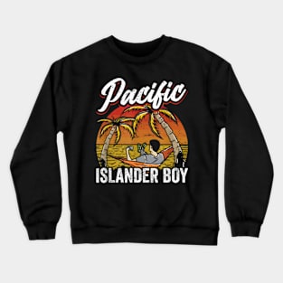 Pacific Islander Boy Asian Pacific Islander Heritage Month Crewneck Sweatshirt